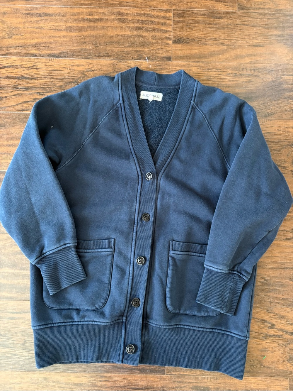 Alex Mill cotton cardigan sz M